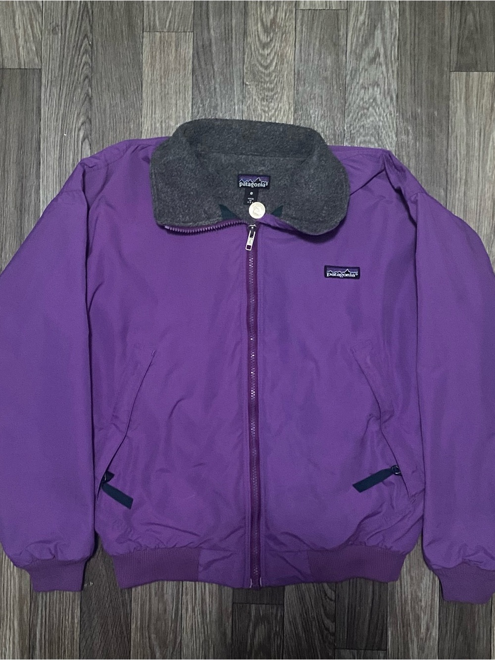 Vintage 80s Made In U.S.A Patagonia Women’s Purple Windbreaker
